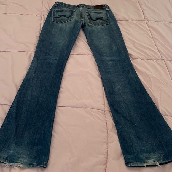 E.D.J. Denim Purist Jo Anna Bootcut women’s western low rise jeans, size 27” - Picture 8 of 16